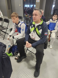 Filip Zupančič pred dvobojem Filip Zupančič pred dvobojem