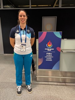 Lorena Zabukovec na FISU Lorena Zabukovec na FISU