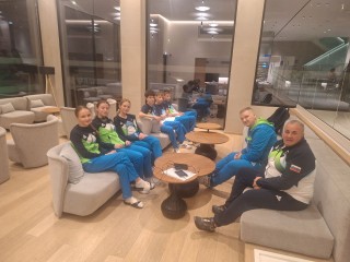 Slovenska kadetska reprezentanca na EP v Atenah Slovenska kadetska reprezentanca na EP v Atenah